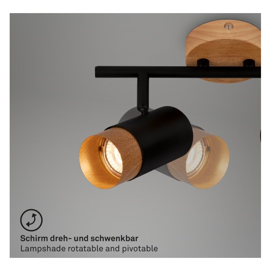 Briloner 2144025 - Strahler SPOT 2xGU10/9W/230V