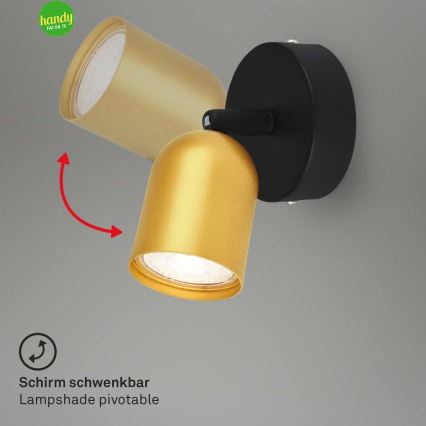 Briloner 2145-017 - Wandstrahler 1xGU10/9W/230V