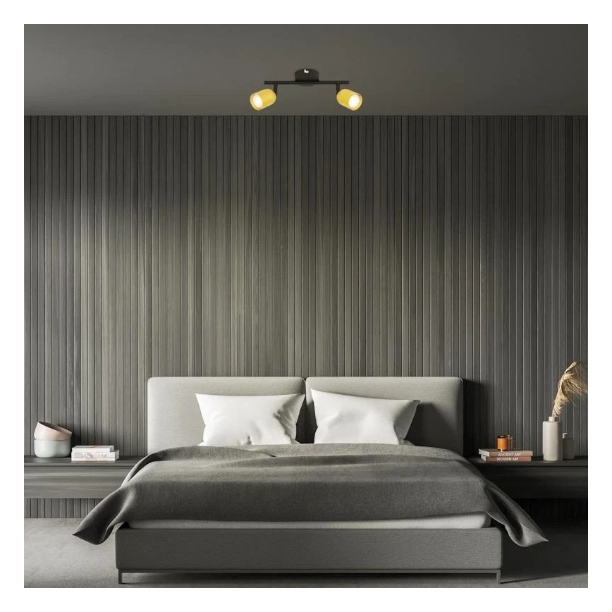 Briloner 2145-027 - Moderner Deckenspot für 2x GU10, 9 W, 230 V