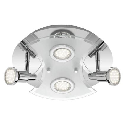 Briloner 2159-048LM - LED-Strahler SPLASH 4xGU10/3W/230V