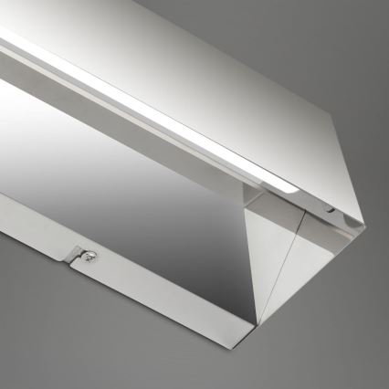 Briloner 2204-018 - LED-Outdoor-Wandleuchte LED/8W/230V IP44 glänzendes Chrom