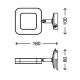 Briloner 2296-018 - LED Spiegelbeleuchtung SPLASH 1xLED/4,5W/230V
