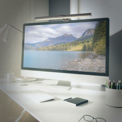Briloner 2303-015 - Dimmbare LED-Monitorbeleuchtung LED/3,5W/230V 2700/4000/6500K