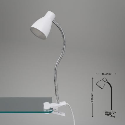 Briloner 2615-016P - LED-Klemmlampe GRIP LED/2,5W/230V weiß