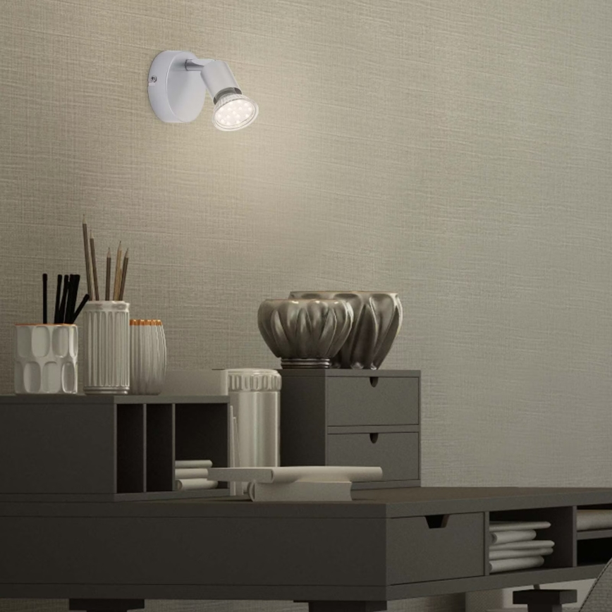Briloner 2906-014 - LED-Wandstrahler PICCO 1xGU10/3W/230V