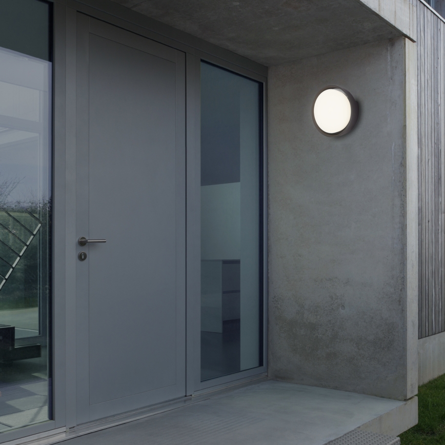 Briloner 3019-015 - Outdoor-LED-Wandleuchte GENUA LED/18W/230V IP44 schwarz