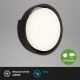 Briloner 3019-015 - Outdoor-LED-Wandleuchte GENUA LED/18W/230V IP44 schwarz