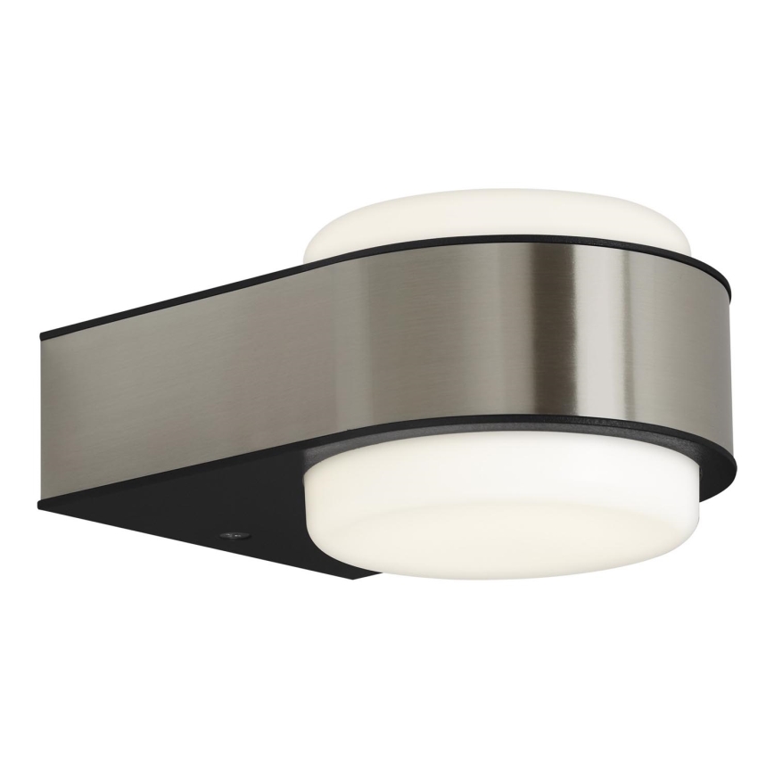 Briloner 3035-012 - LED-Outdoor-Wandleuchte HANAU LED/6,5W/230V IP44 matt Chrom