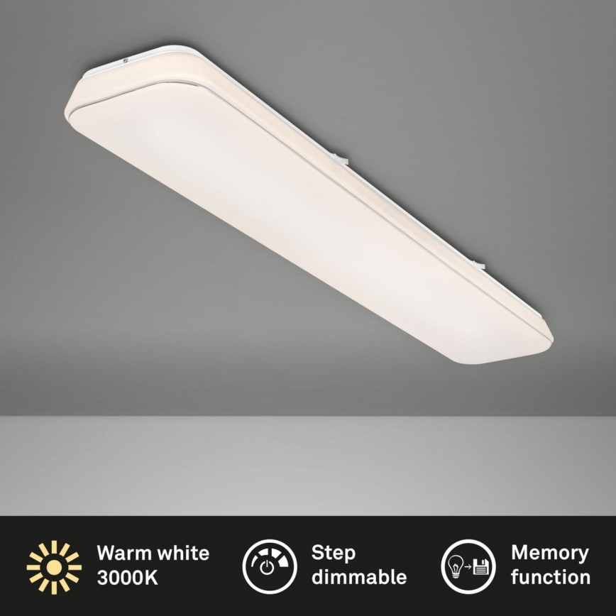 Briloner 3042-016 - Dimmbare LED-Deckenleuchte RUPA LED/48W/230V