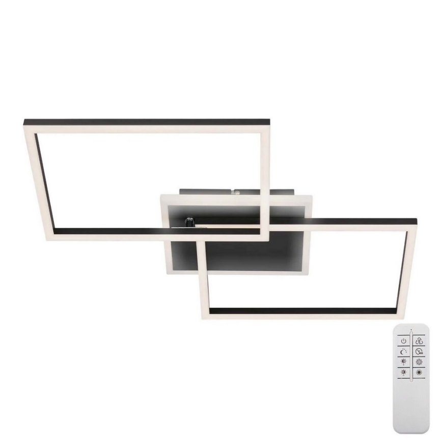 Briloner 3049-015 - Dimmbare LED-Deckenleuchte FRAME LED/40W/230V + Fernbedienung