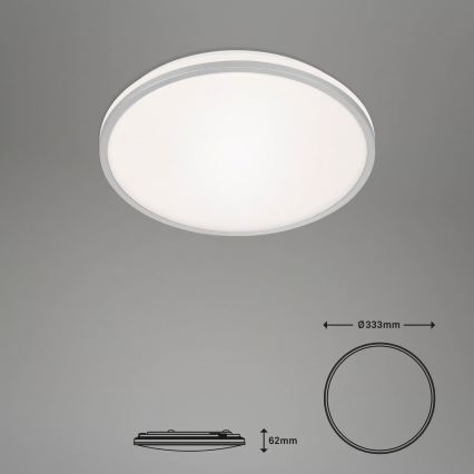 Briloner 3064-014 - Dimmbare LED-Deckenleuchte IVY LED/24W/230V Wi-Fi Tuya Ø 33,3 cm + Fernbedienung