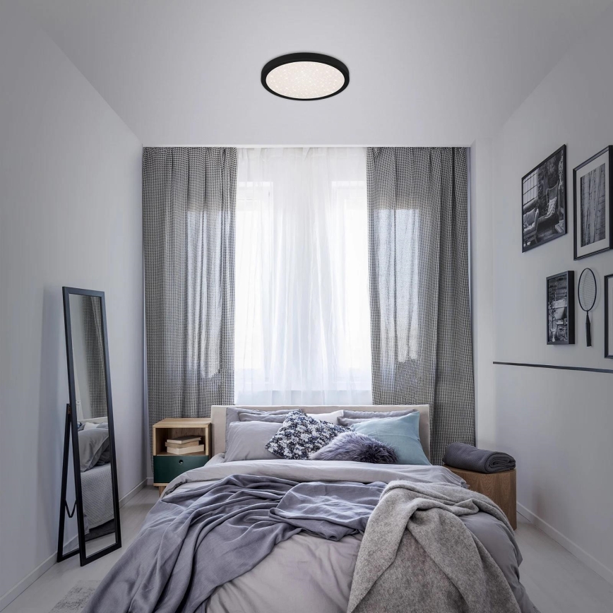 Briloner 3071-015 - LED-Deckenleuchte RUNA LED/24W/230V schwarz