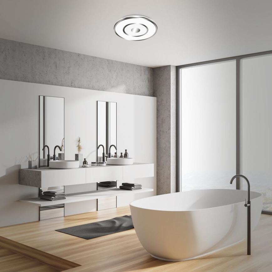 Briloner 3083-018 - Dimmbare LED-Deckenleuchte für das Badezimmer COOL&COSY LED/24W/230V IP44