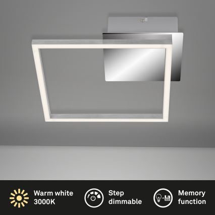 Briloner 3105-018 - LED Dimmbare Deckenleuchte FRAMES LED/9,7W/230V