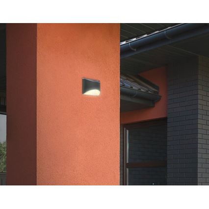 Briloner 3133015 - LED Solar-Wandleuchte LED/2W/3,7V IP44 3000K 300 mAh