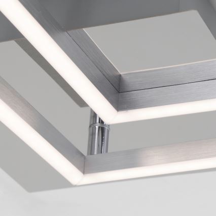 Briloner 3182-018 - Dimmbare LED-Deckenleuchte FRAME 2xLED/15,5W/230V