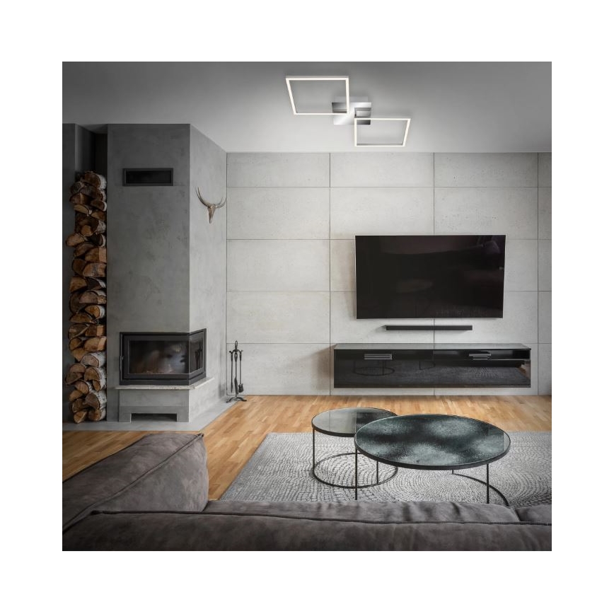 Briloner 3192-018 - LED Deckenleuchte FRAMES 2xLED/16W/230V