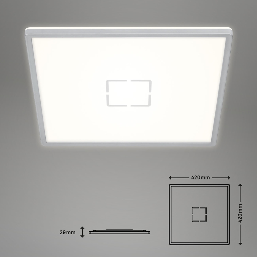 Briloner 3393-014 - LED Deckenleuchte FREE LED/22W/230V 42x42 cm