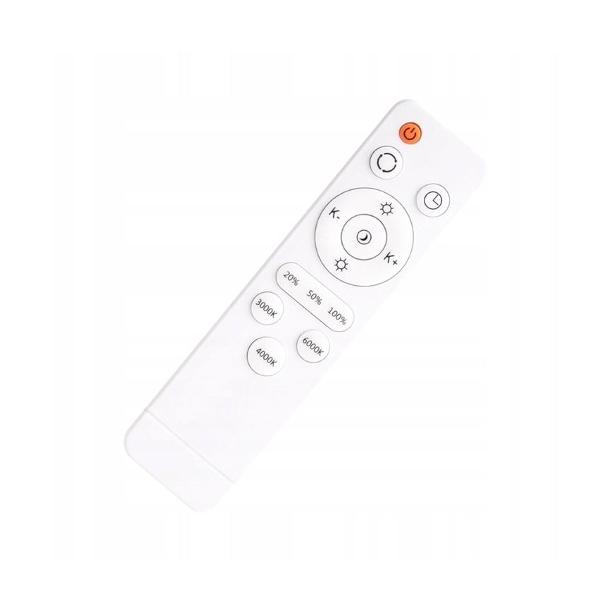 Briloner 3430-015 - LED dimmbare Deckenleuchte MANNY LED/48W/230V mit Fernbedienung