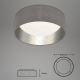 Briloner 3482014 - LED-Deckenleuchte MAILA STARRY LED/12W/230V grau/silbern