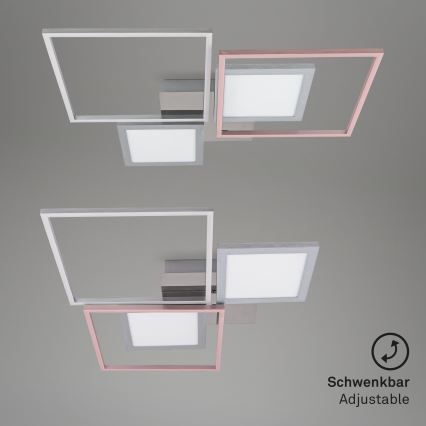 Briloner 3530-018 - Dimmbare LED-Aufbauleuchte FRAME LED/40W/230V 3000-6500K + Fernbedienung