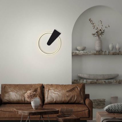 Briloner 3542-015 - Dimmbare LED-Deckenleuchte NICO LED/12W/230V schwarz