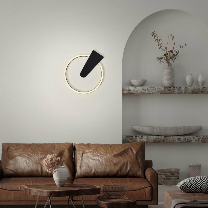 Briloner 3542-015 - Dimmbare LED-Deckenleuchte NICO LED/12W/230V schwarz
