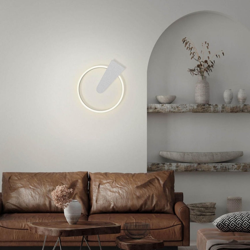 Briloner 3542-018 - Dimmbare LED-Deckenleuchte NICO LED/12W/230V matt Chrom