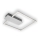Briloner 3544-018 - Dimmbare LED-Deckenleuchte NICO LED/12W/230V matt Chrom