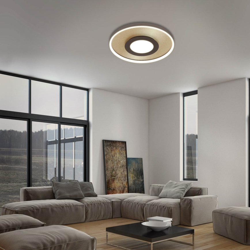 Briloner 3640017 - LED dimmbares Deckenleuchte FRAME LED/25W/230V 2700-6500K + Fernbedienung