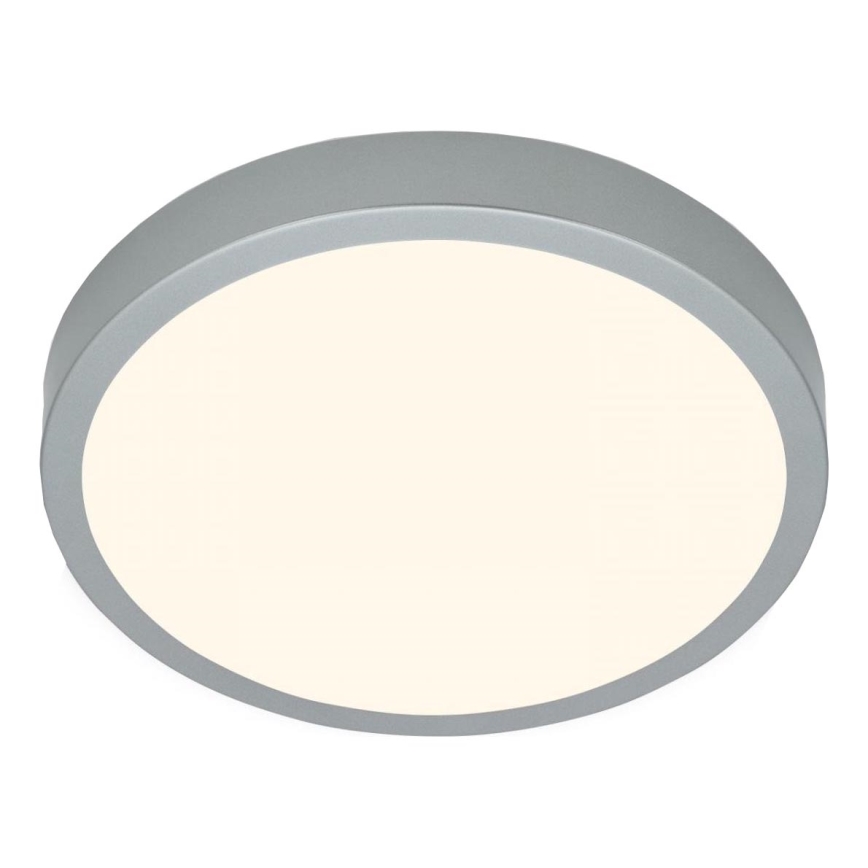 Briloner 3703-014 - LED-Deckenleuchte RUNA LED/24W/230V 3000K d 38 cm silbern