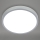 Briloner 3709-014 - Dimmbare LED-RGBW-Deckenleuchte LED/22W/230V 4000K d 38 cm silbern + Fernbedienung