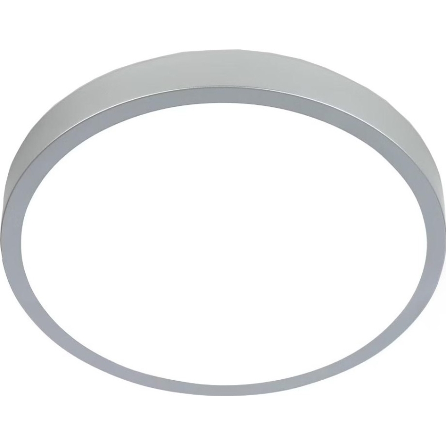 Briloner 3709-014 - Dimmbare LED-RGBW-Deckenleuchte LED/22W/230V 4000K d 38 cm silbern + Fernbedienung