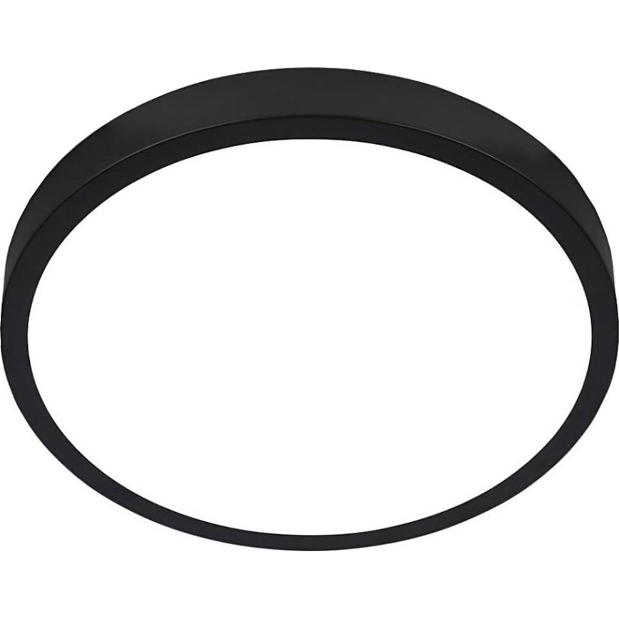 Briloner 3709-015 - Dimmbare LED-RGBW-Deckenleuchte LED/22W/230V 4000K d 38 cm schwarz + Fernbedienung