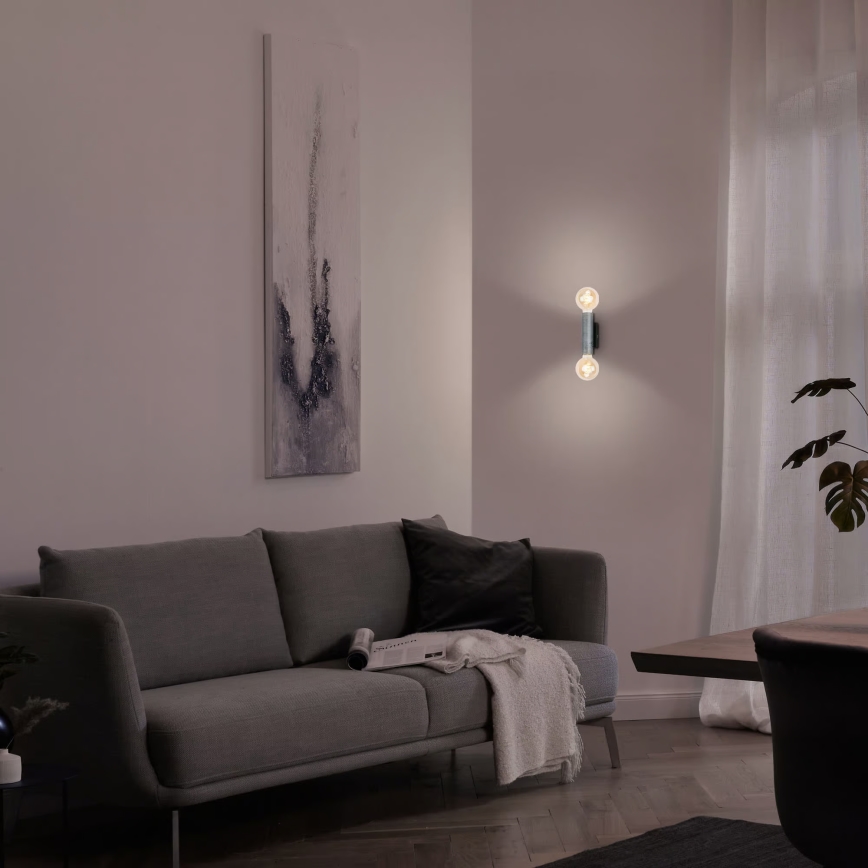 Briloner 3710-024 - Wandleuchte RETRO 2xE27/10W/230V