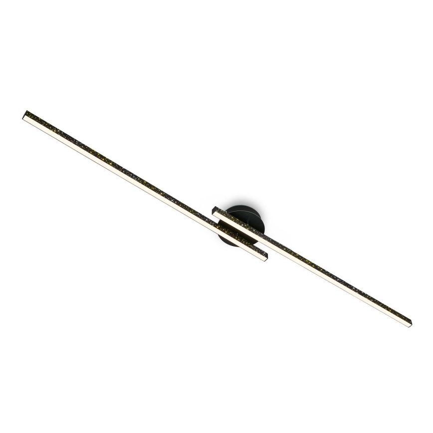 Briloner 3717-025 - LED-Aufbauleuchte REY 2xLED/12W/230V schwarz