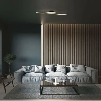 Briloner 3718-025 - LED-Aufbauleuchte REY 2xLED/6W/230V schwarz