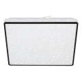 Briloner 3748-415 - LED-Deckenleuchte STAR SKY LED/15W/230V 27x27 cm schwarz