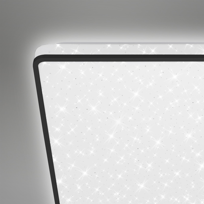 Briloner 3748-415 - LED-Deckenleuchte STAR SKY LED/15W/230V 27x27 cm schwarz
