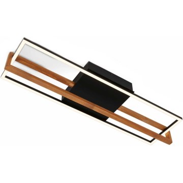 Briloner 3777-015 - LED-Deckenleuchte FRAME LED/21W/230V 3000K schwarz