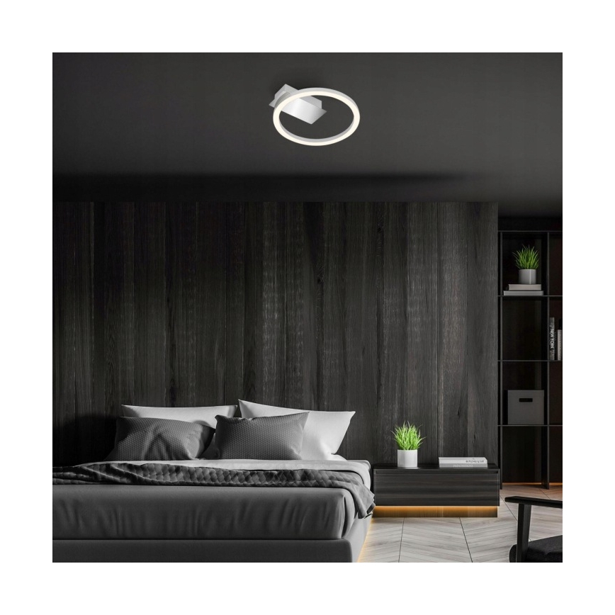Briloner 3778-014 - LED-Deckenleuchte FRAME LED/5W/230V Ø 20 cm mattchrom