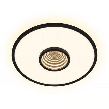 Briloner 3847015 - LED-Deckenleuchte TORO LED/18W/230V, Durchmesser 42 cm, schwarz