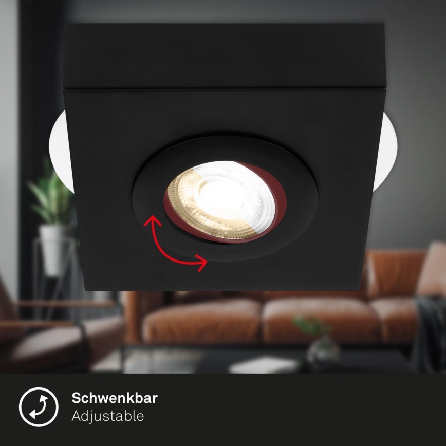 Briloner 3996015 - LED-Strahler CTS LED/4W/230V 2700/4000K schwarz