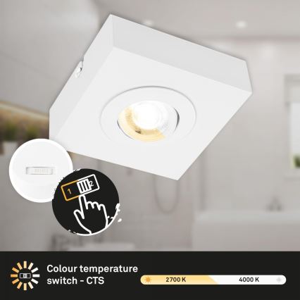 Briloner 3996016 - LED-Strahler CTS LED/4W/230V 2700/4000K weiß