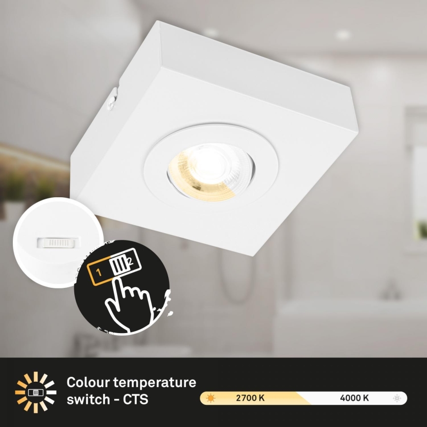 Briloner 3996016 - LED-Strahler CTS LED/4W/230V 2700/4000K weiß