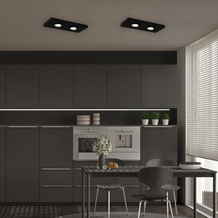 Briloner 3996025 - LED-Strahler CTS 2xLED/4W/230V 2700/4000K schwarz