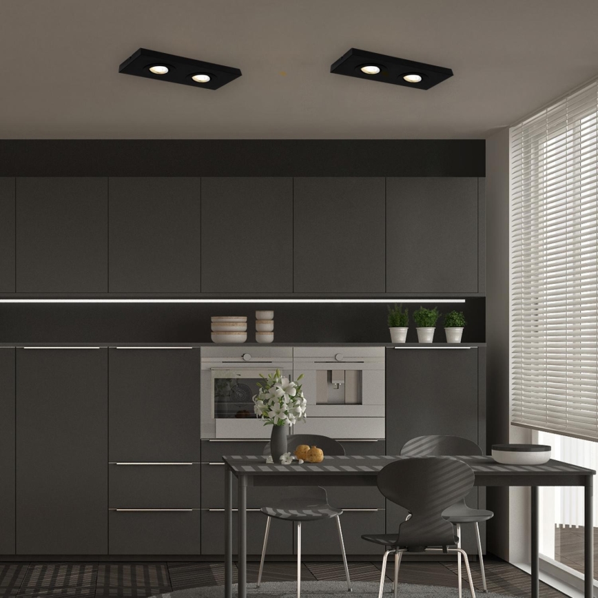 Briloner 3996025 - LED-Strahler CTS 2xLED/4W/230V 2700/4000K schwarz