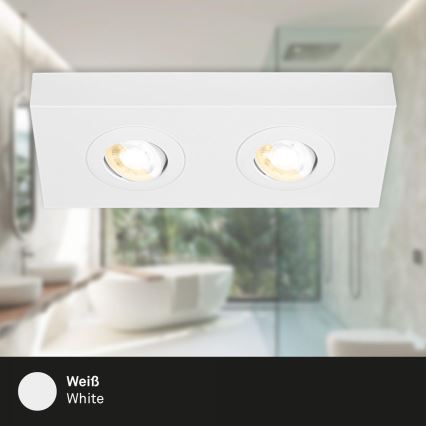 Briloner 3996026 - LED-Strahler CTS 2xLED/4W/230V 2700/4000K weiß