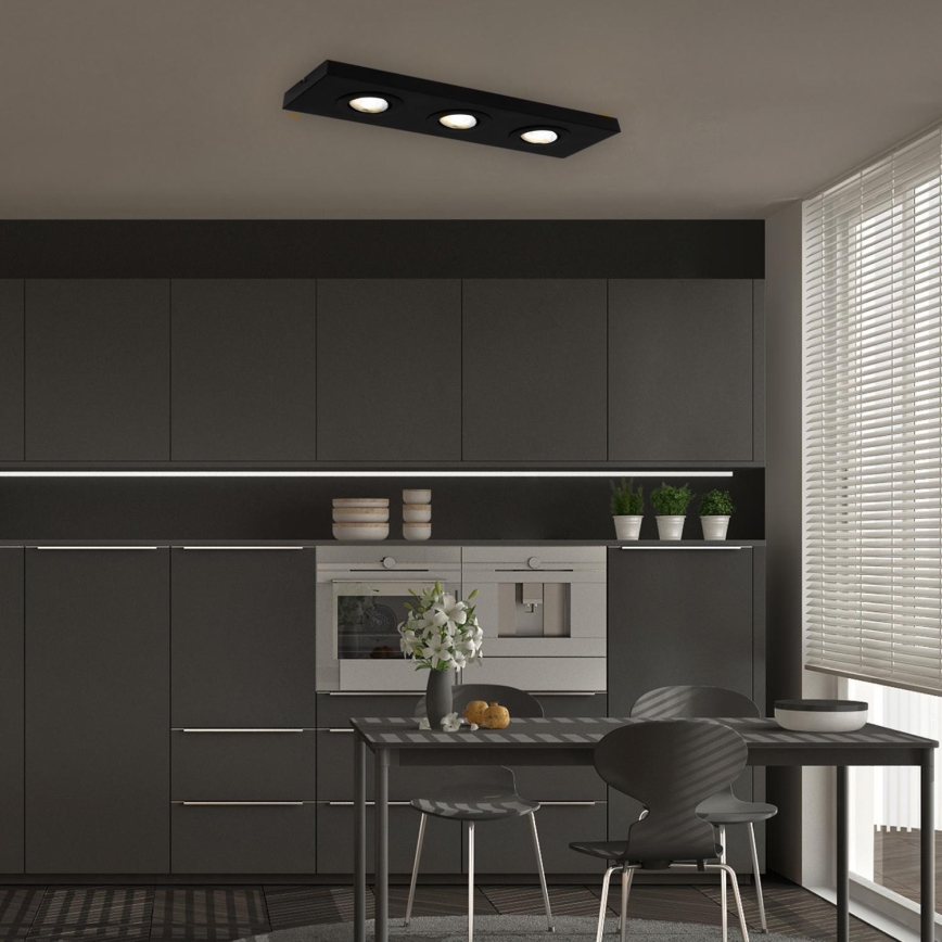 Briloner 3996035 - LED-Strahler CTS 3xLED/4W/230V 2700/4000K schwarz