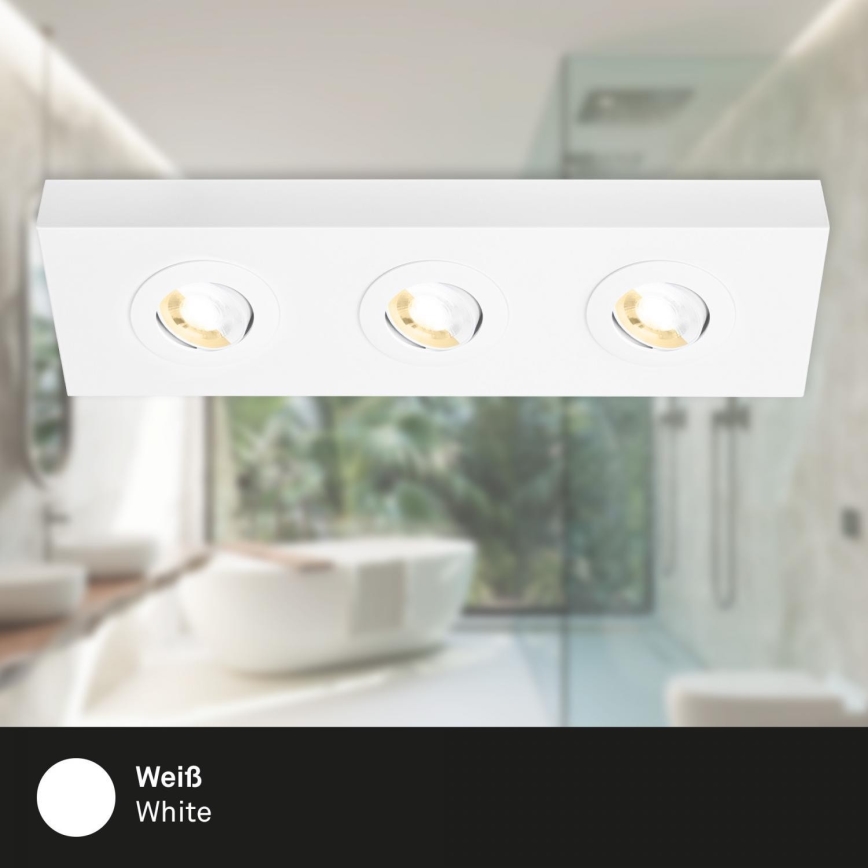 Briloner 3996036 - LED-Strahler CTS 3xLED/4W/230V 2700/4000K weiß